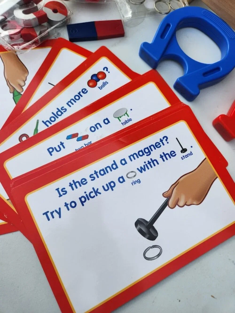 Lakeshore Magnet Kit Physical Science Activity Set Magnets Magnetism Experiments